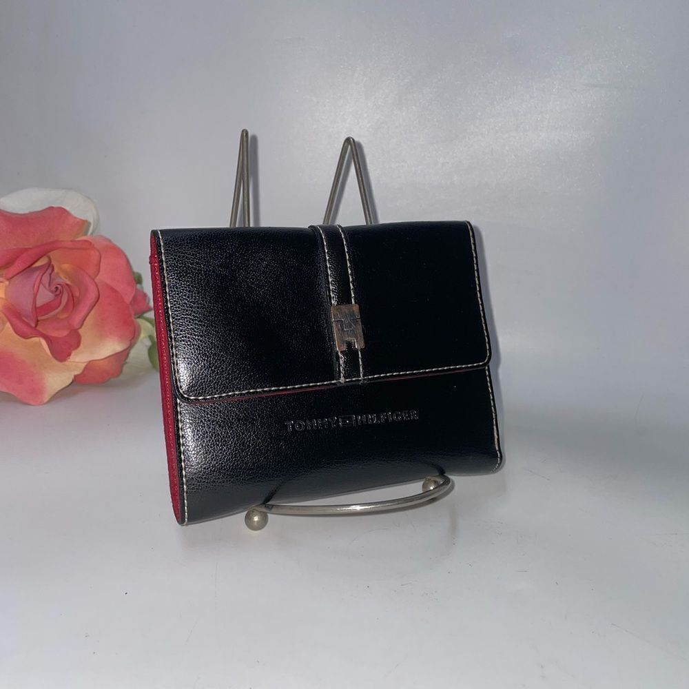 Tommy Hilfiger Black Leather Wallet